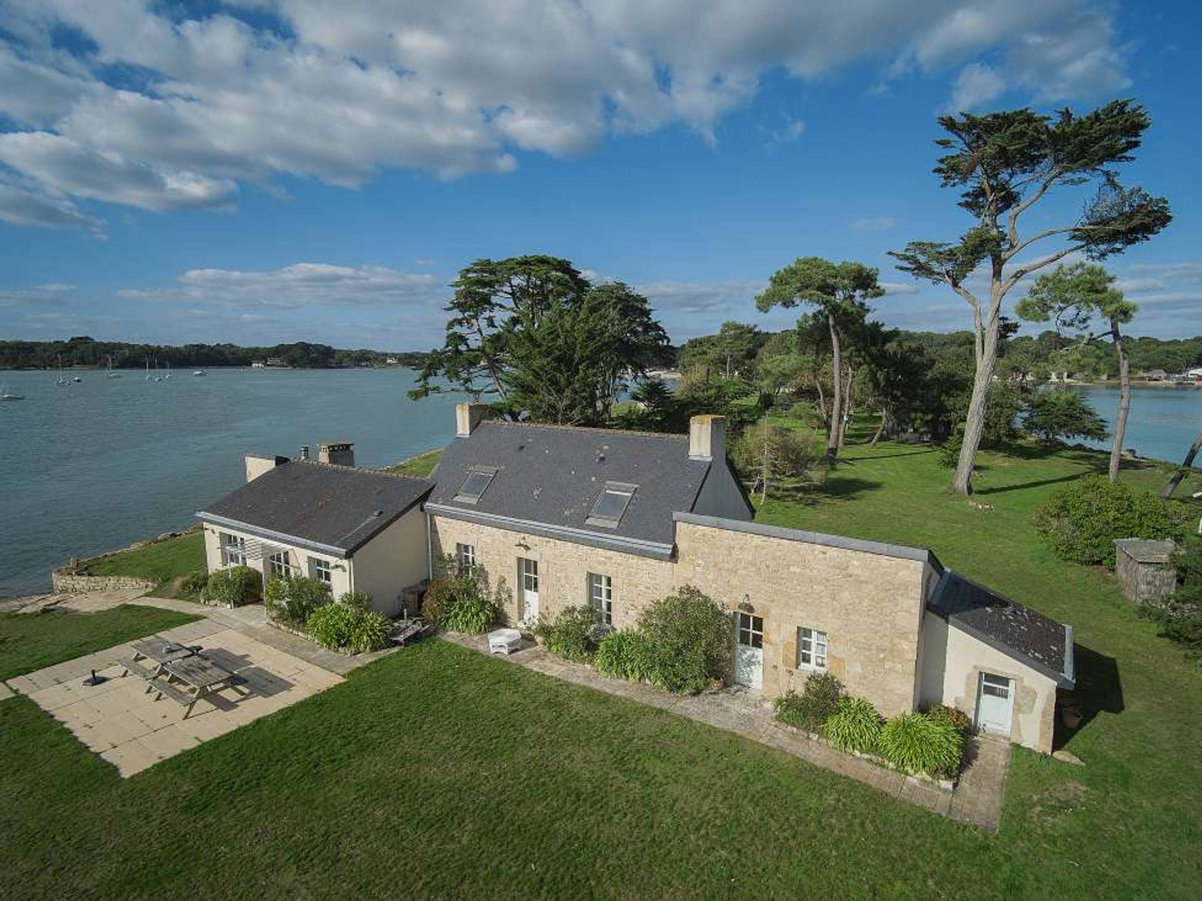 ile privée à louer en Bretagne